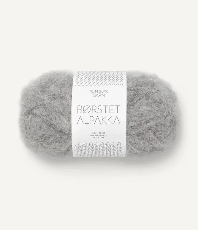 Børstet Alpakka by Sandnes garn