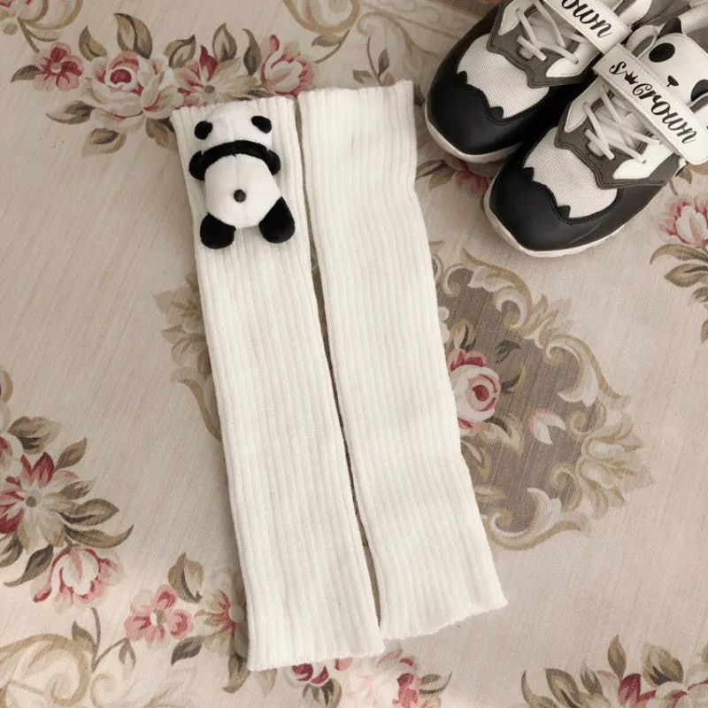Cute Lolita Panda Hairball Socks