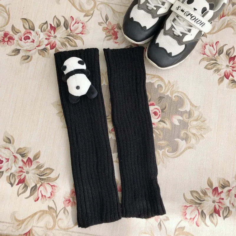 Cute Lolita Panda Hairball Socks