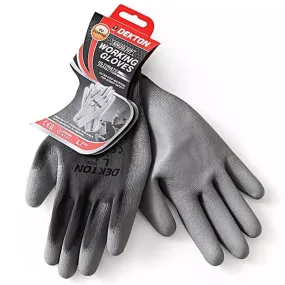 Dekton PU Coated Snug Fit Working Gloves Large - Case of 12