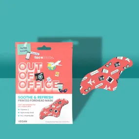 Face Facts Out Of Office Printed Forehead Mask