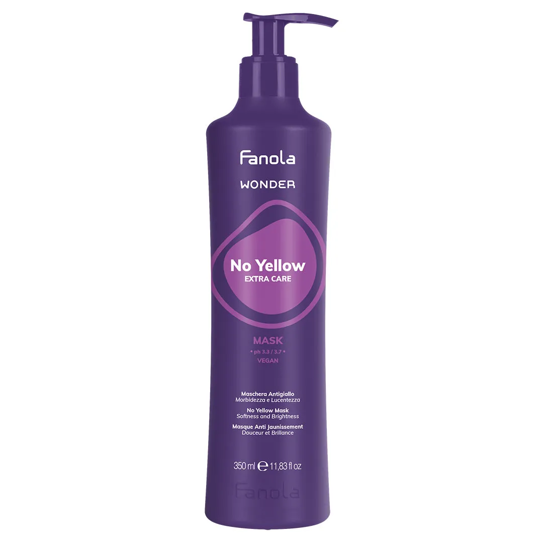 Fanola Wonder No Yellow Soft And Shine Mask 350ml