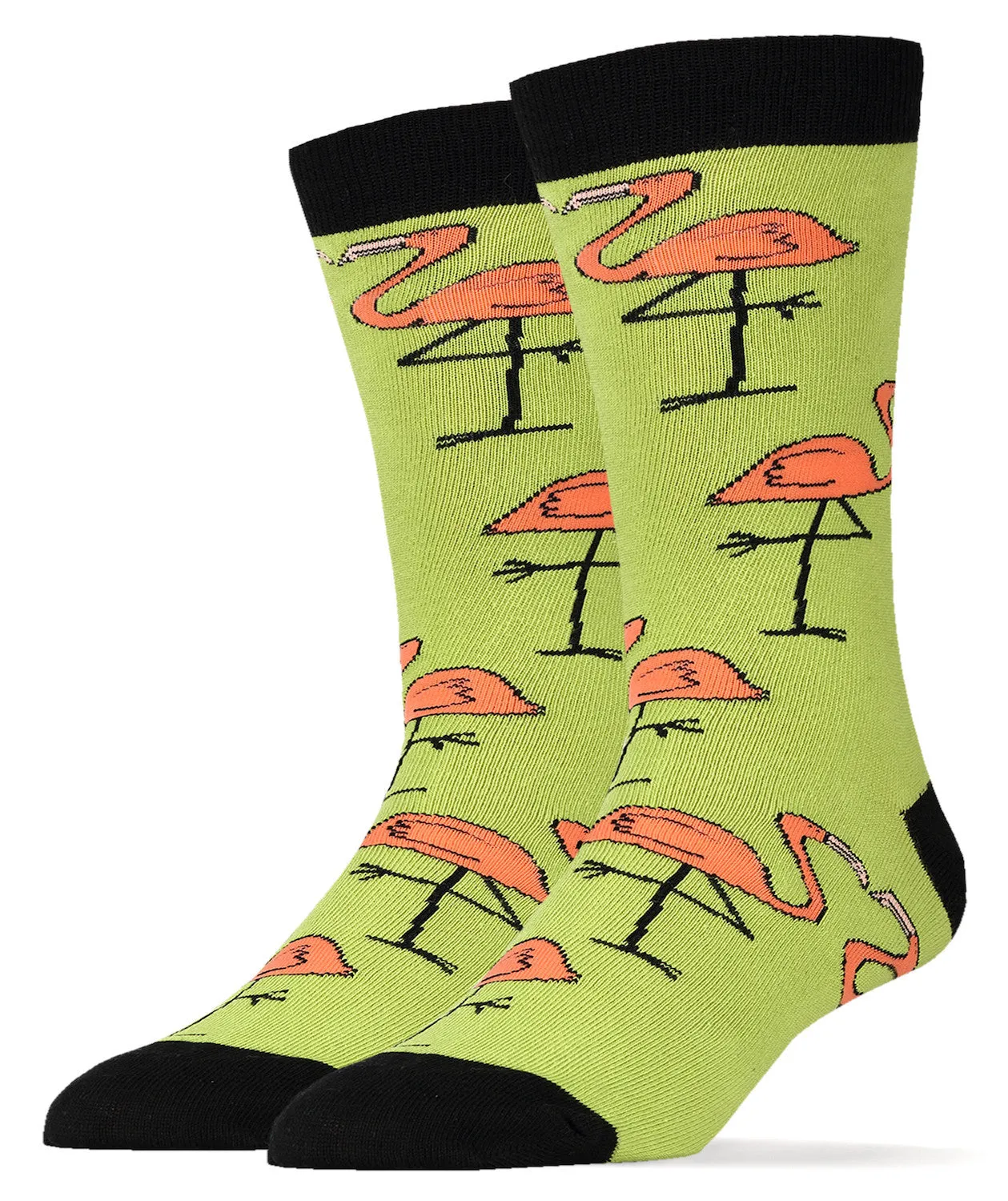 Flamingo At First Sight Socks (Men's)
