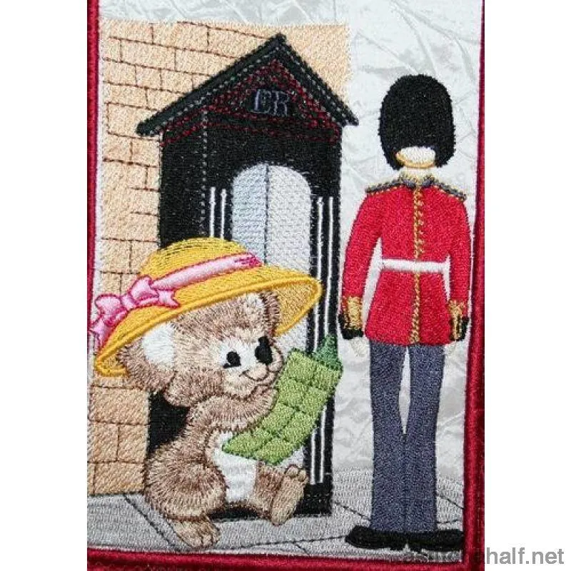 Fuzzy London Tote Bag