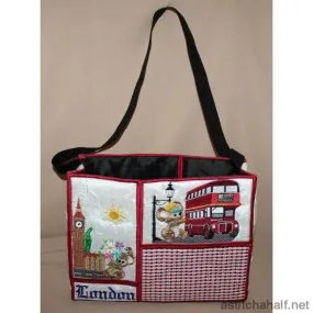 Fuzzy London Tote Bag