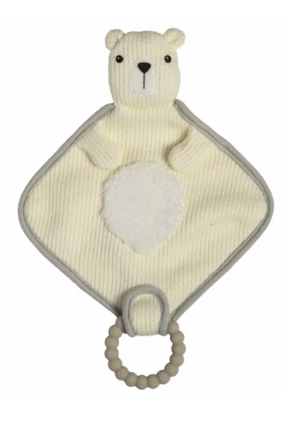 KNIT POLAR BEAR LOVEY