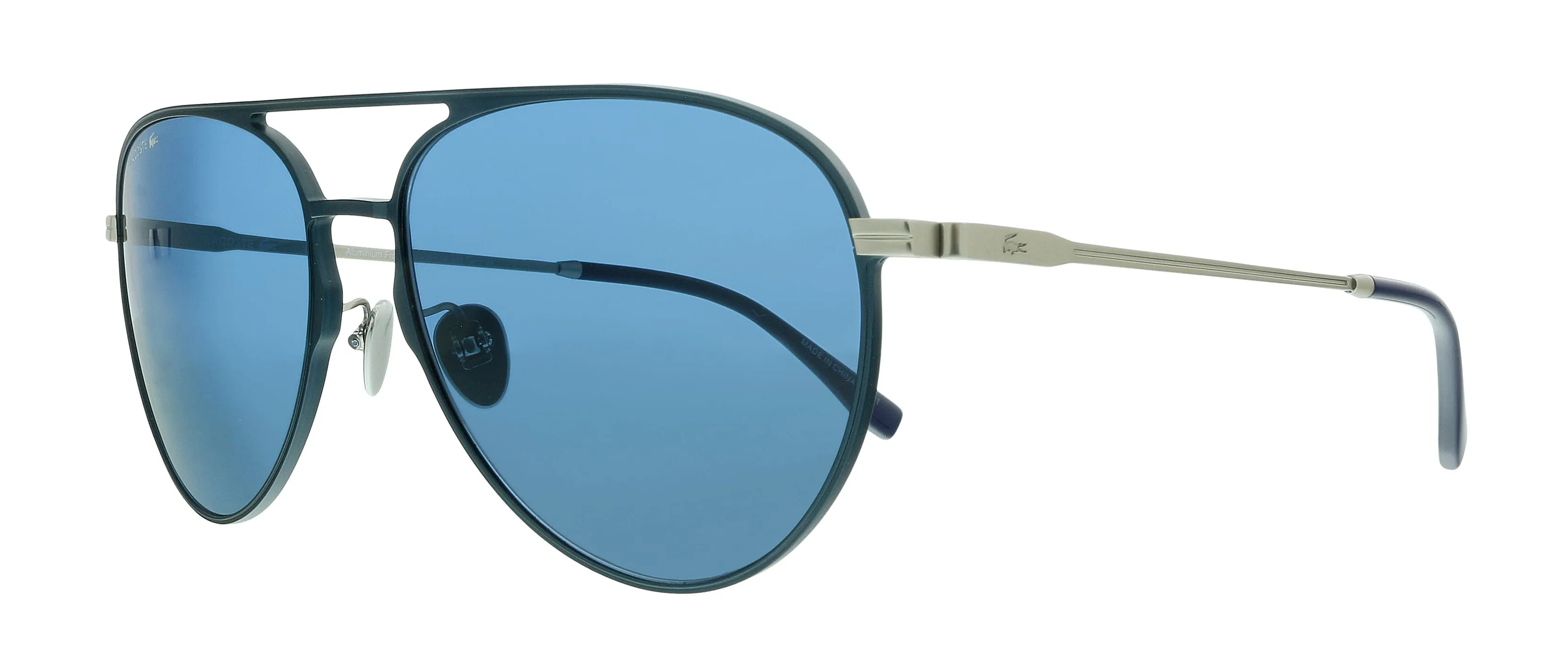 Lacoste L243SE 424 Blue Aviator Sunglasses