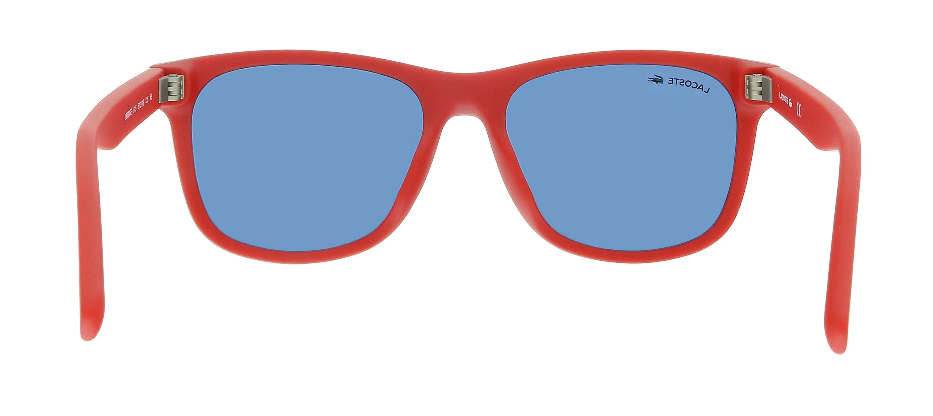 Lacoste L3638SE 615 Matte Red Rectangle Sunglasses