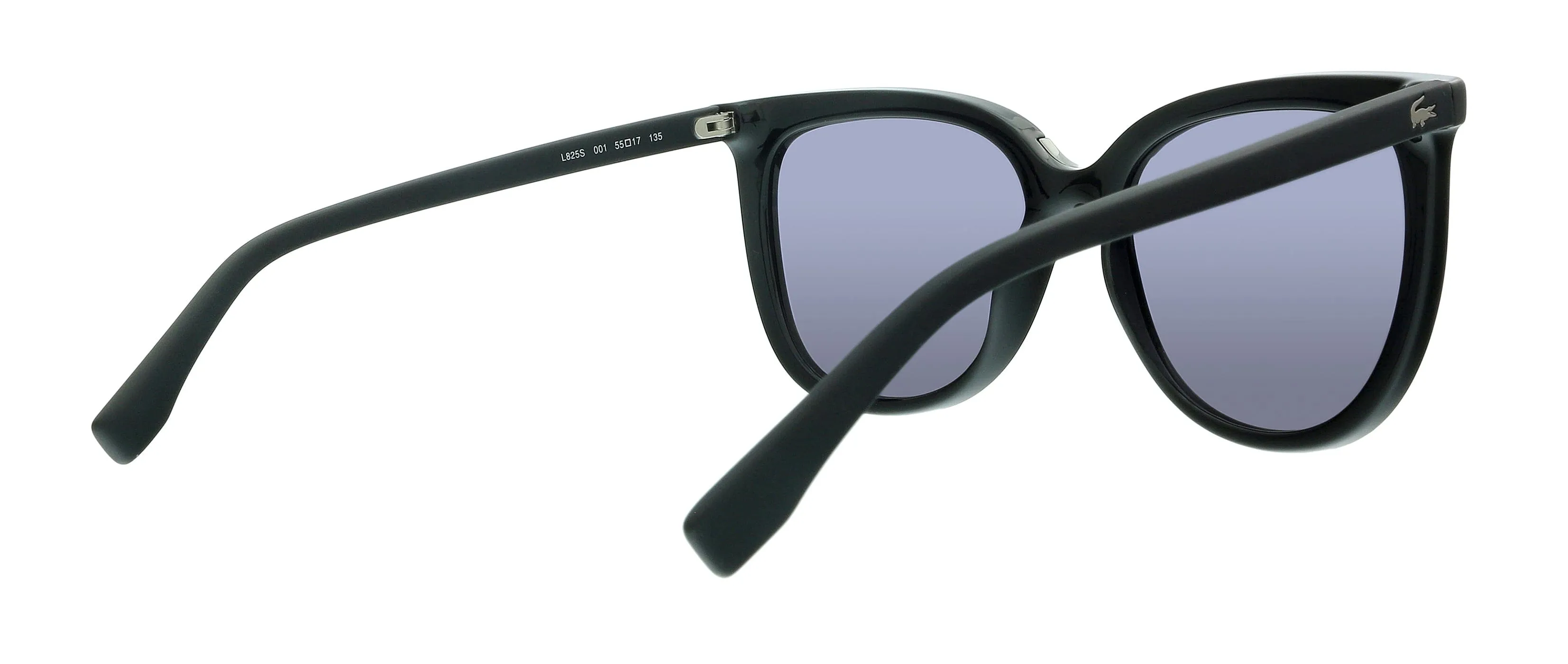 Lacoste L825S 001 Black Oval Sunglasses
