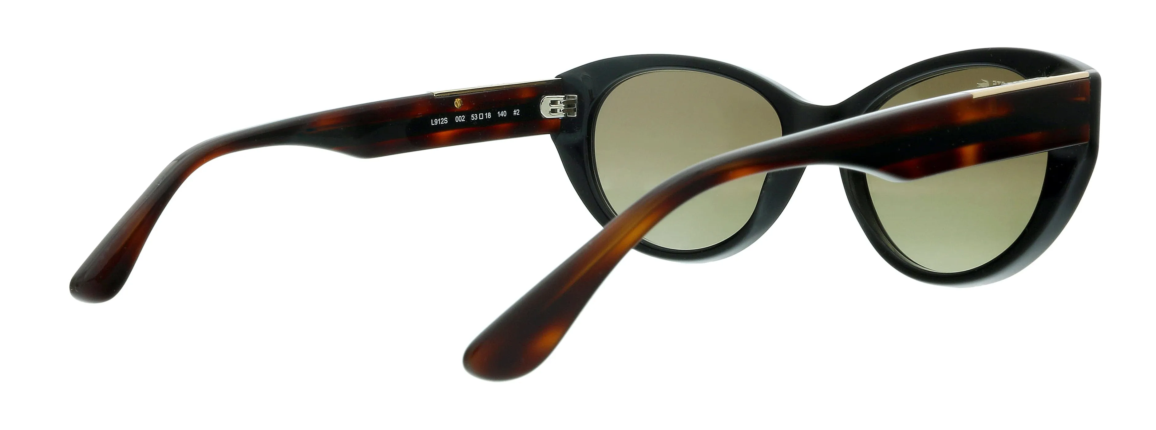 Lacoste L912S 002 Onyx Oval Sunglasses