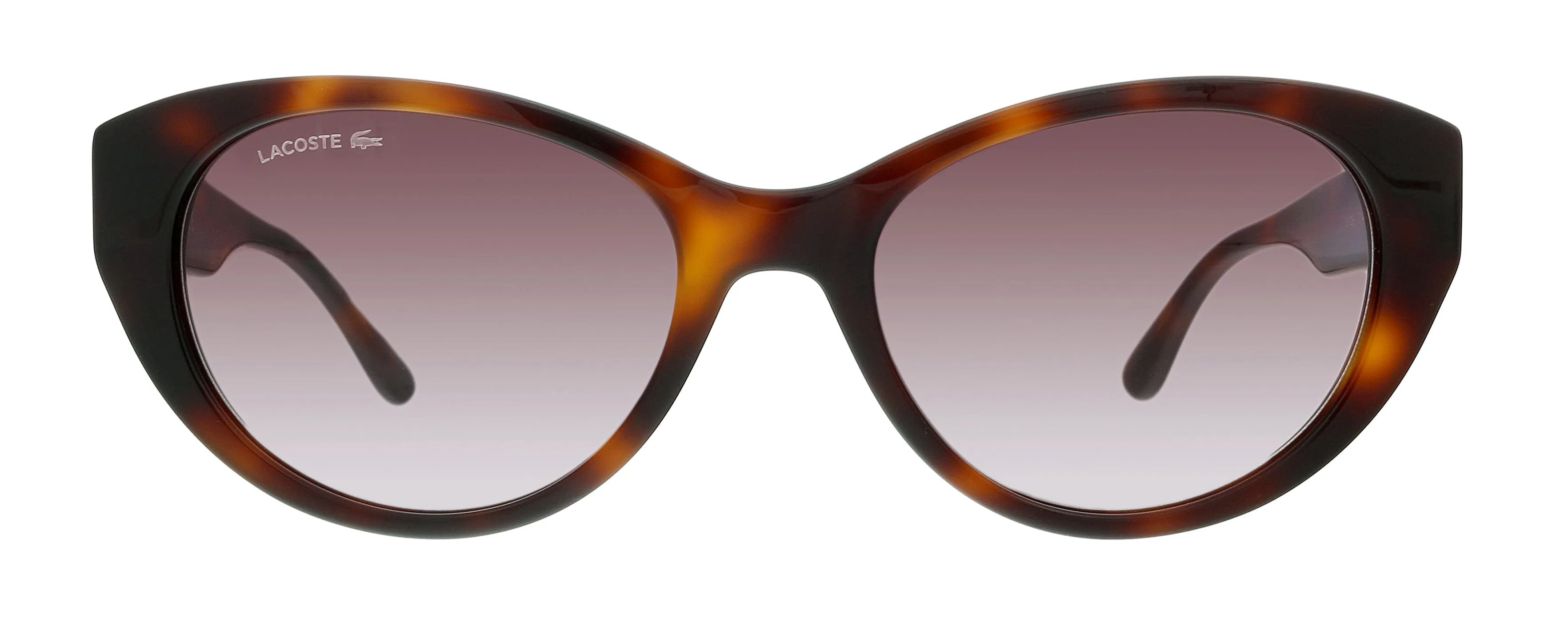 Lacoste L912S 214 Havana Oval Sunglasses