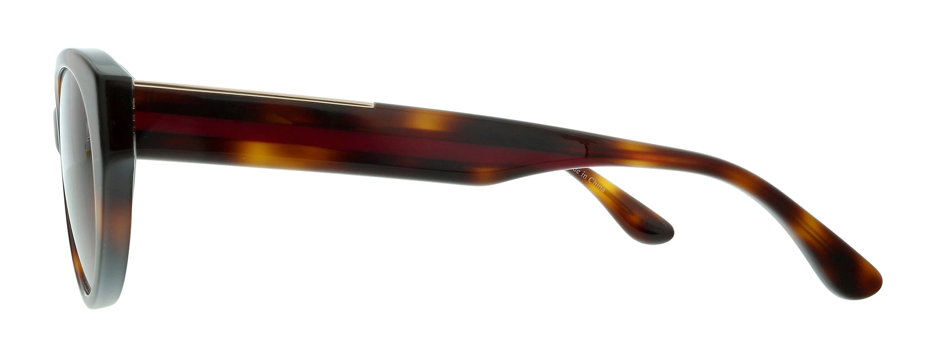 Lacoste L912S 214 Havana Oval Sunglasses