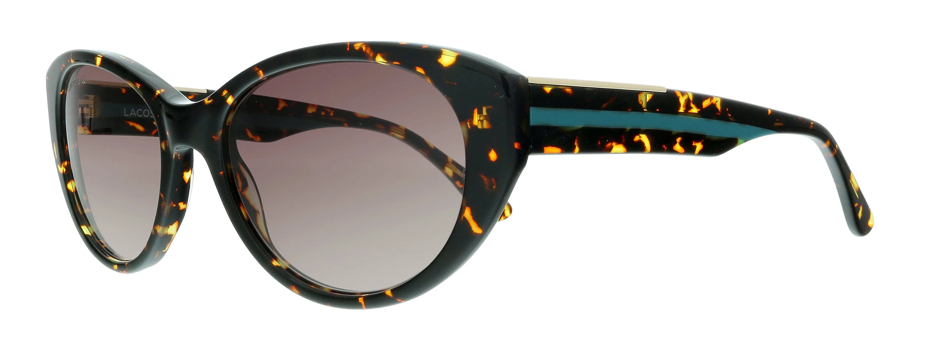 Lacoste L912S 215 Tortoise Oval Sunglasses