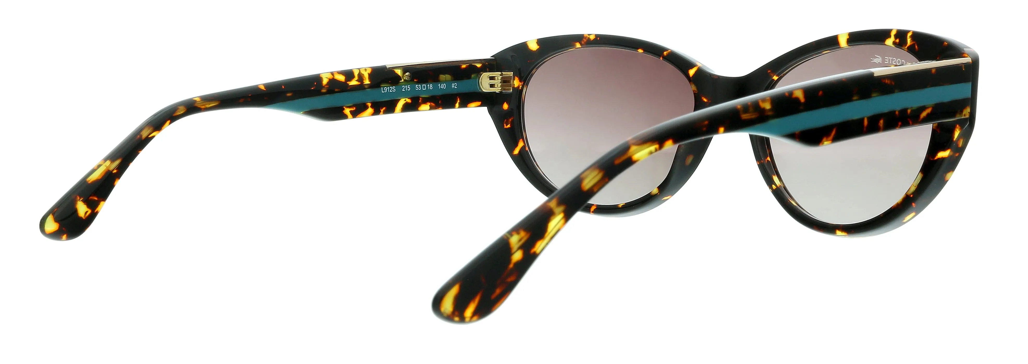 Lacoste L912S 215 Tortoise Oval Sunglasses