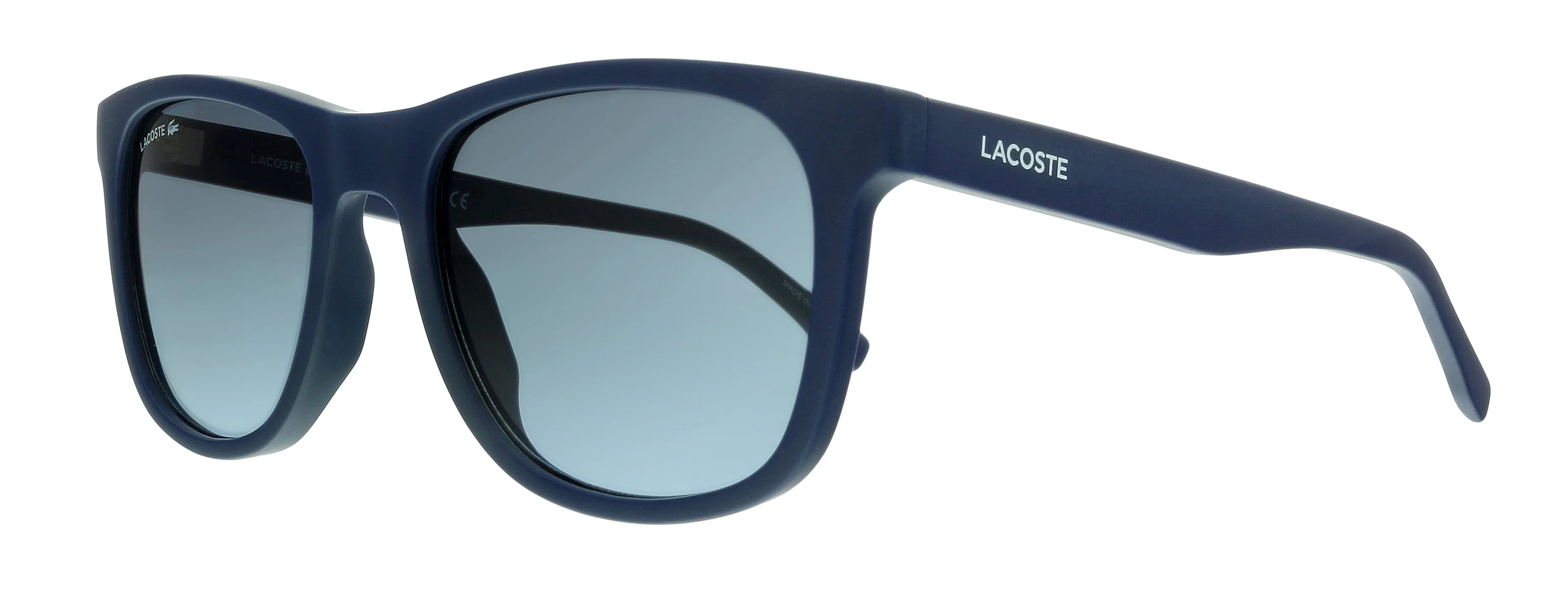 Lacoste L929SE 424 Matte Blue Rectangle Sunglasses
