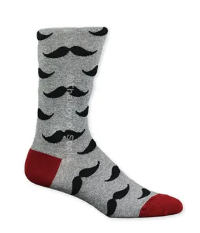 Manly Mustaches Socks (Men's)
