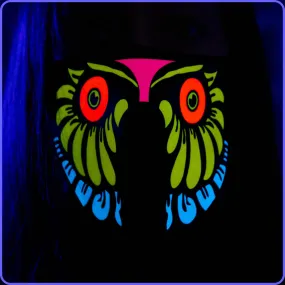 Mystical Owl LED Sound Reactive Mask