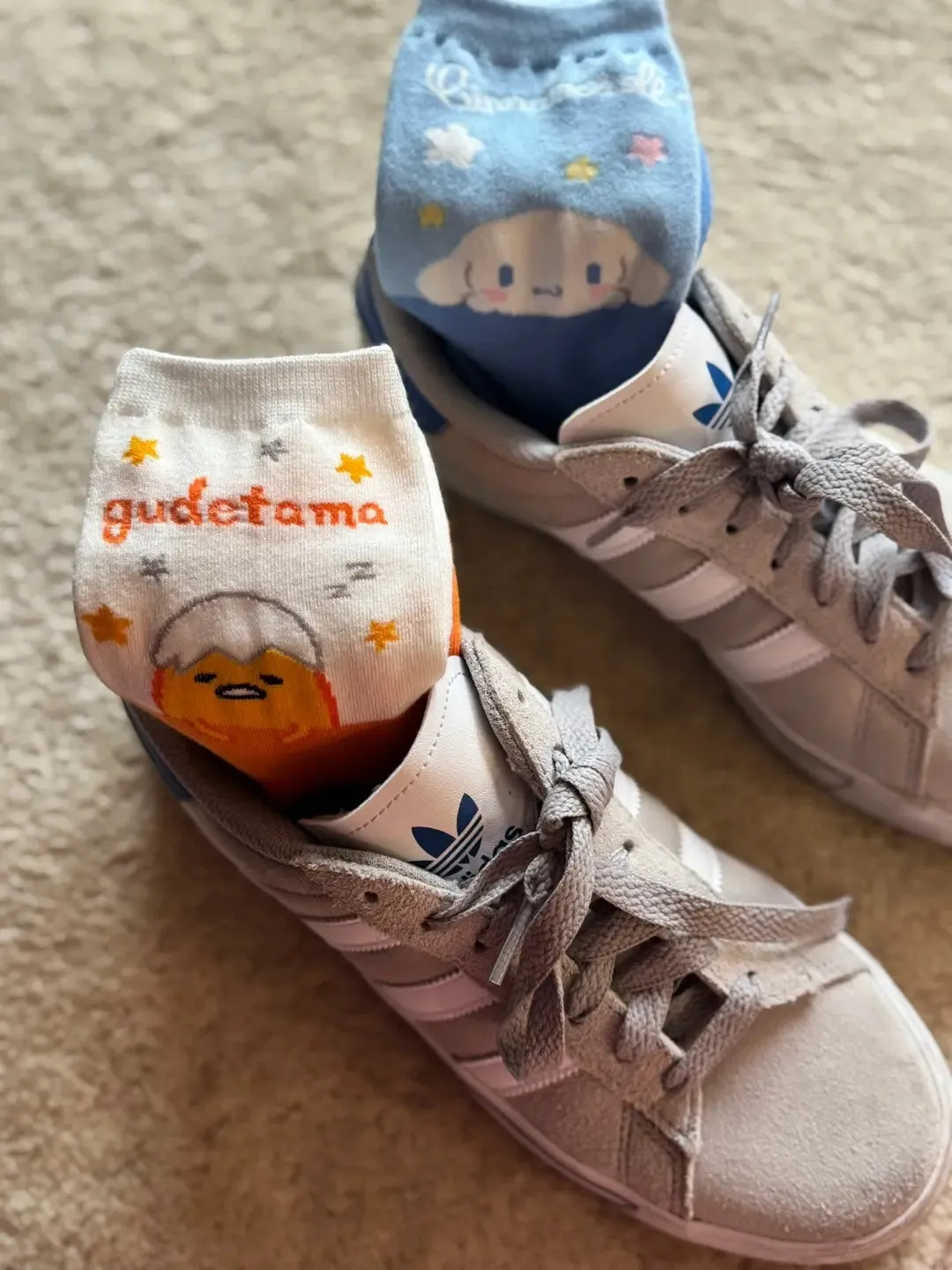 Sanrio Character Happy Cotton Crew Ankle Socks