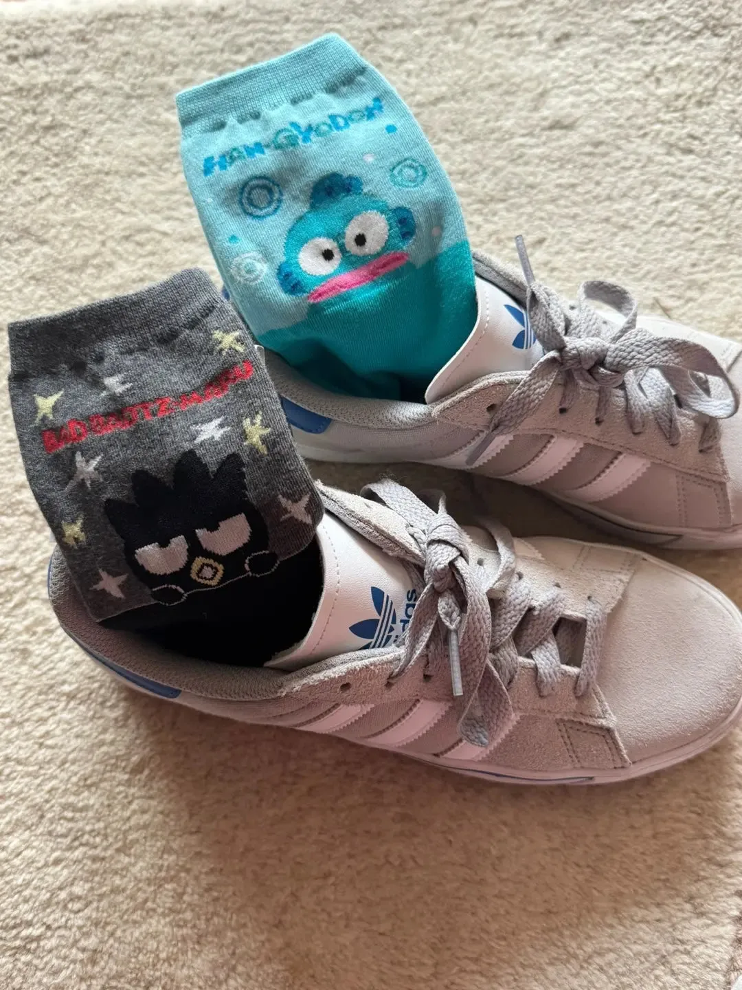 Sanrio Character Happy Cotton Crew Ankle Socks