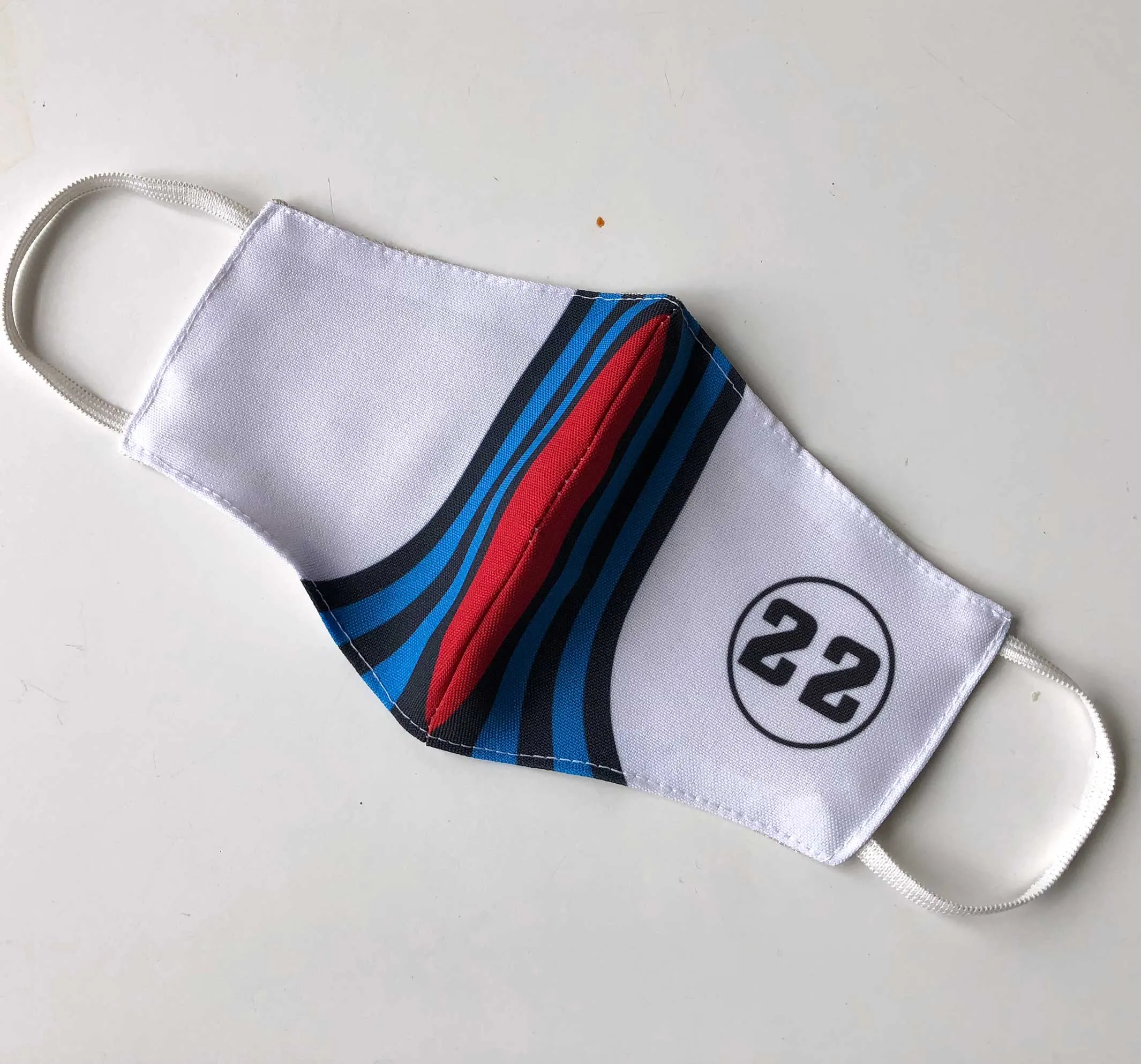 Shaken & Stirred. Racing Livery Face Cover