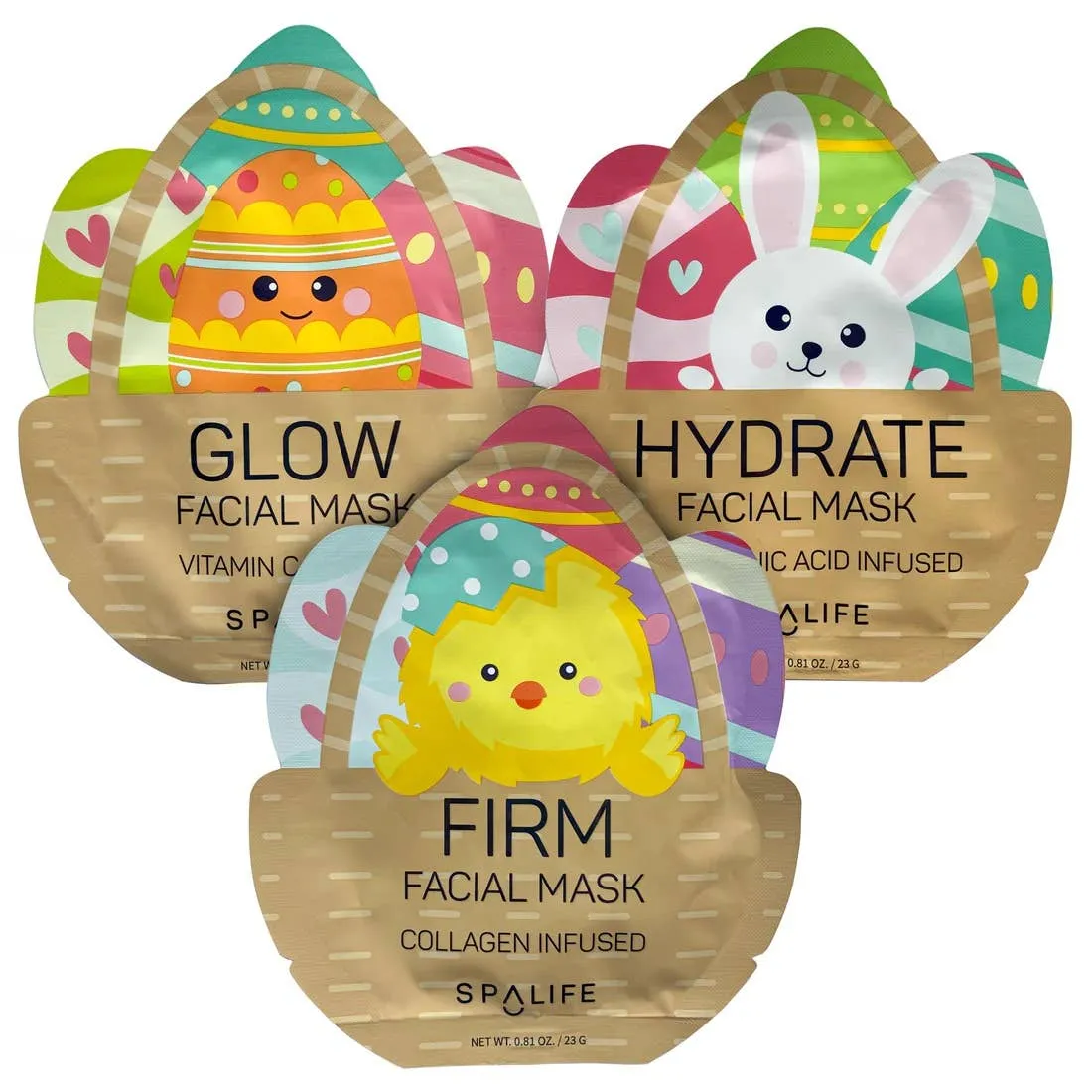 Spring & Easter Assorted skincare face masks