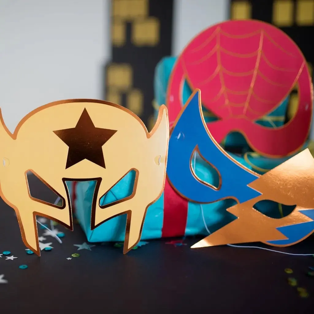 Superhero Party Masks