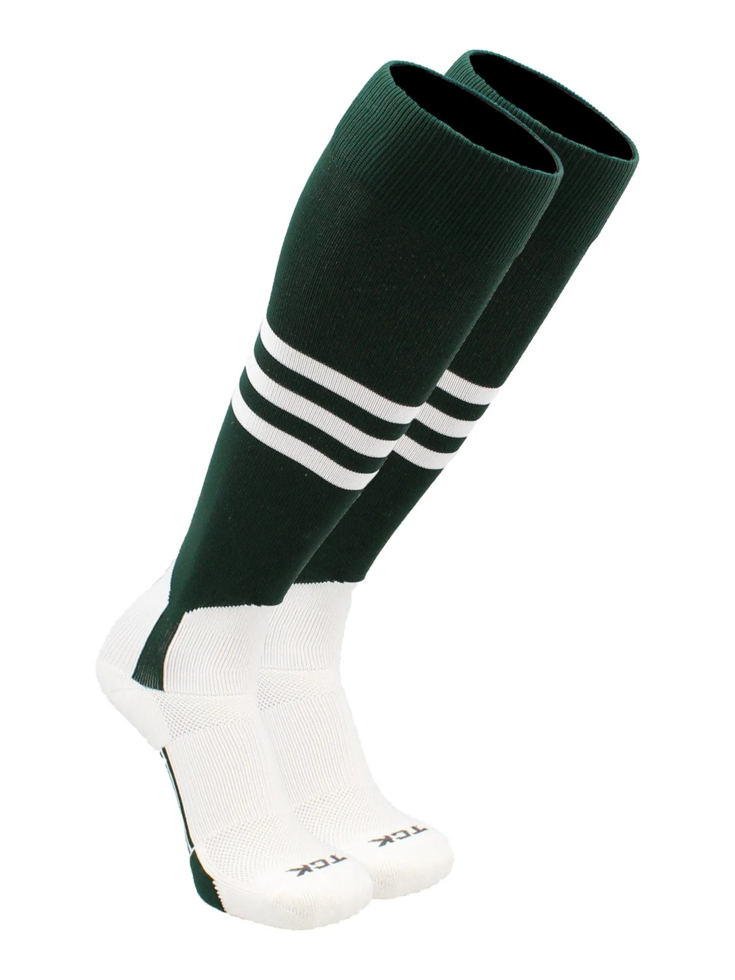 TCK Baseball Stirrup Socks with Stripes Pattern B