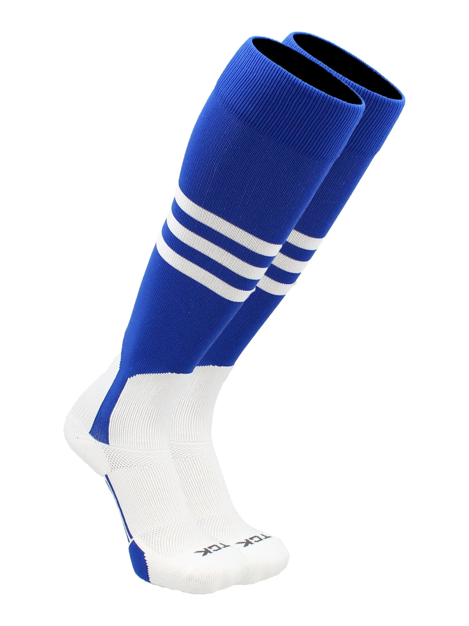 TCK Baseball Stirrup Socks with Stripes Pattern B